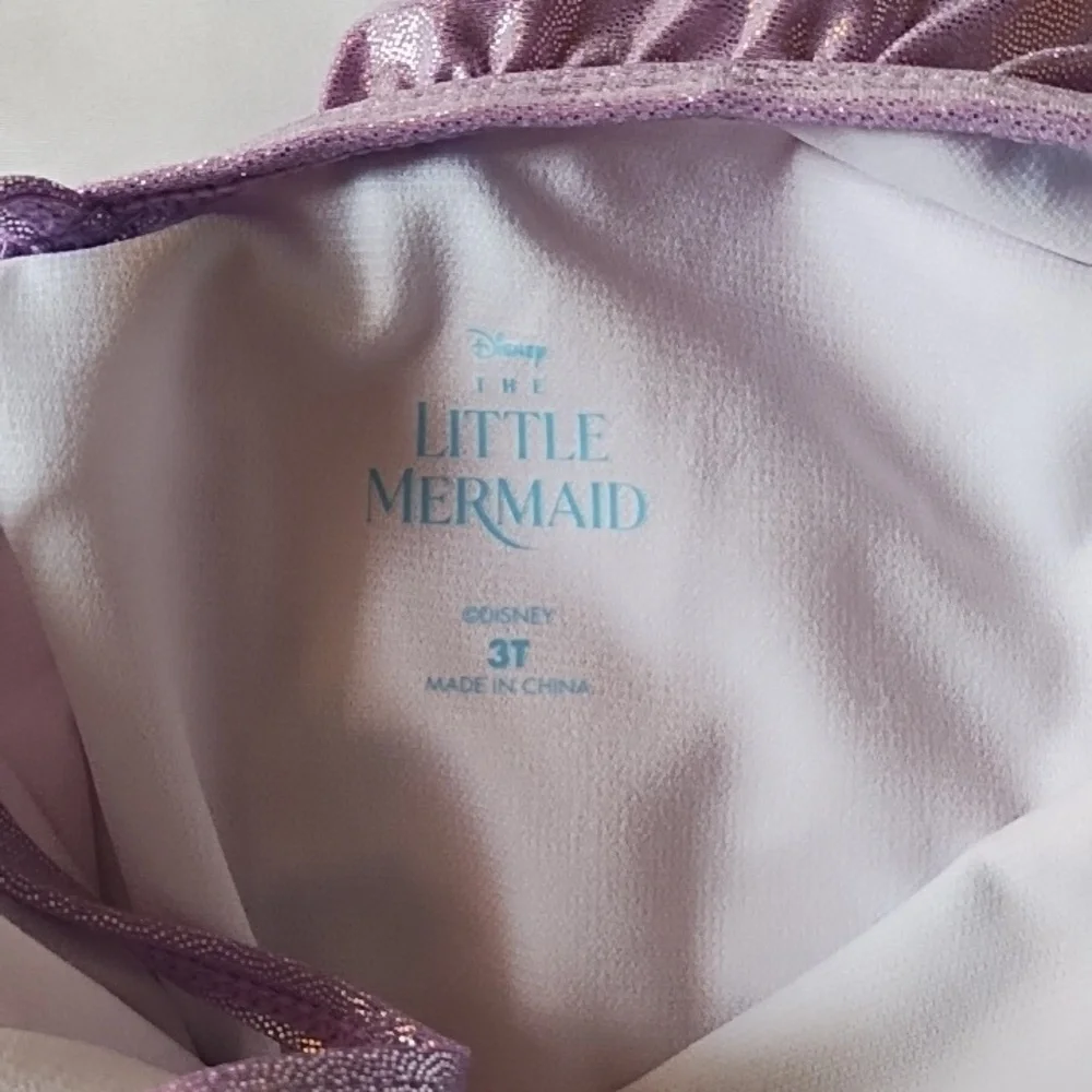 NWT Disney Little Mermaid Swimsuit Sz3T